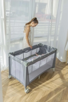 Манеж Carrello Piccolo+ CRL-18102 Mint Green /1/ MOQ Зеленый - Фото 9