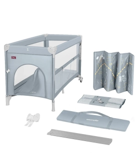 Манеж Carrello Porta CRL-18103 Ash Grey /1/ MOQ Серый - Фото 6