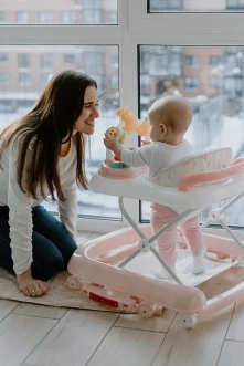 Ходунки 3 в 1 Carrello Libero CRL-9602/3 Red /1/ MOQ Красный - Фото 5