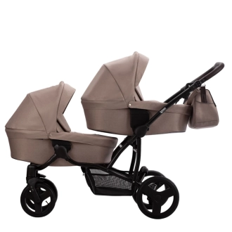 Коляска для двойни 2 в 1 Verdi For 2 2025 Beige/Бежевый - Фото 1