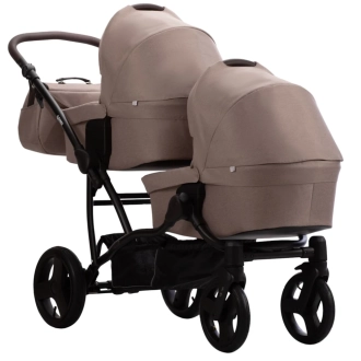 Коляска для двойни 2 в 1 Verdi For 2 2025 Beige/Бежевый - Фото 2