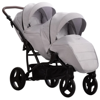 Коляска для двойни 2 в 1 Verdi For 2 2025 Grey/Серый - Фото 4