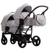 Коляска для двойни 2 в 1 Verdi For 2 2025 Grey/Серый