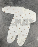 Чоловічок Тімі Сердечка 62р, футер Молочний