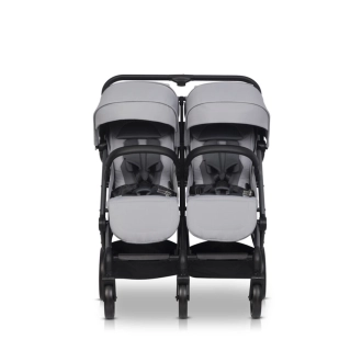 Коляска прогулочная для двойни Easy-Go Echo 2024 Серый - Фото 1