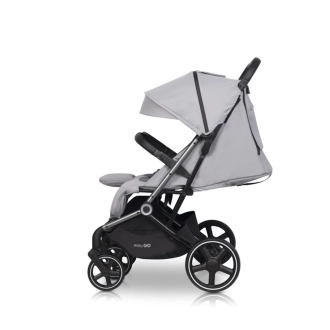 Коляска прогулочная для двойни Easy-Go Echo 2024 Серый - Фото 3