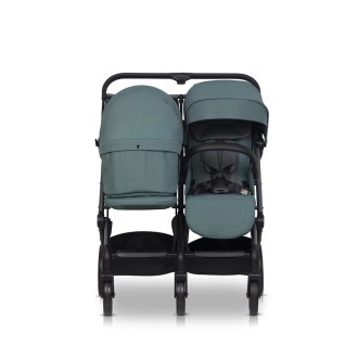 Коляска прогулочная для двойни Easy-Go Echo 2024 Зеленый - Фото 2