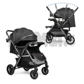 Коляска прогулочная Ninos Maxi 2 Black Graphite/Графит