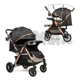 Коляска прогулочная Ninos Maxi 2 Black Gold/Черный