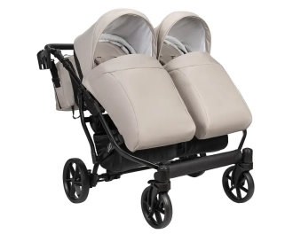 Коляска для двойни 2 в 1 Angelina Tvigo Duo DT-24 Голубой - Фото 12