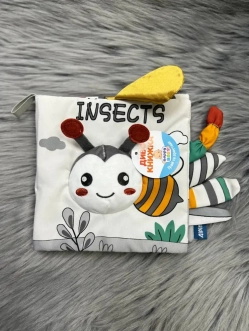 Книжечка Limo Toy Зверушки Бело-серый - Фото 1