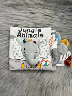 Книжечка Limo Toy Зверушки Бело-серый - Фото 3