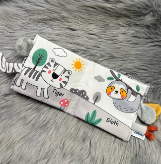 Книжечка Limo Toy Зверушки Бело-серый - Фото 8