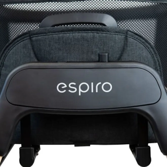 Кроватка приставная люлька Espiro Tully 07 Timber Grey/Серый - Фото 10