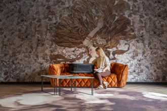 Кроватка приставная люлька Espiro Tully 07 Timber Grey/Серый - Фото 2