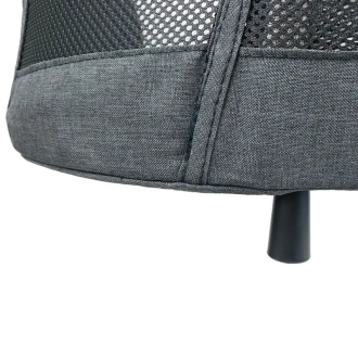 Кроватка приставная люлька Espiro Tully 07 Timber Grey/Серый - Фото 9