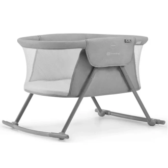 Кроватка приставная люлька 3 в 1 Kinderkraft Lovi Grey/Серый - Фото 1