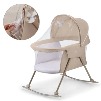 Кроватка приставная люлька 3 в 1 Kinderkraft Lovi Beige/Бежевый - Фото 1