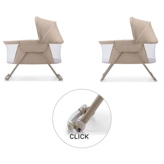 Кроватка приставная люлька 3 в 1 Kinderkraft Lovi Beige/Бежевый - Фото 7