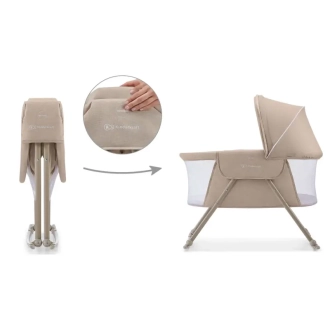 Кроватка приставная люлька 3 в 1 Kinderkraft Lovi Beige/Бежевый - Фото 9