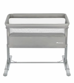 Кроватка приставная 2 в 1 Bebe Confort Zina Mineral Gray/Серый - Фото 2