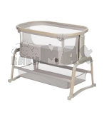 Кроватка приставная MAXI-COSI Iora Air Classic Beige Eco/Бежевый