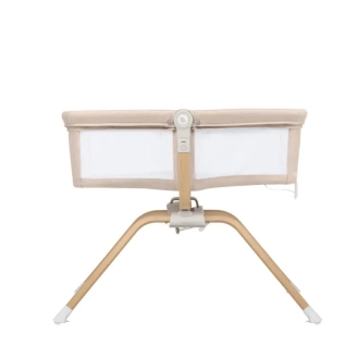 Ліжечко приставне люлька Lionelo Malin Evo Beige Natural/Бежевий - Фото 2