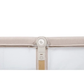 Ліжечко приставне люлька Lionelo Malin Evo Beige Natural/Бежевий - Фото 3