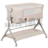 Кроватка приставная Lionelo Leonie Plus Beige Sand/Бежевый