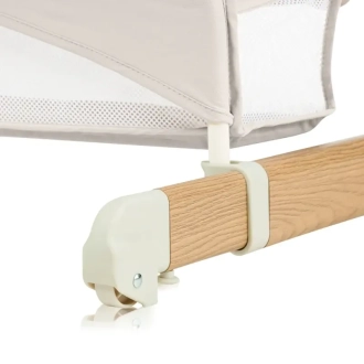 Кроватка приставная 5 в 1 Lionelo Thomi Plus Beige Sand/Бежевый - Фото 10