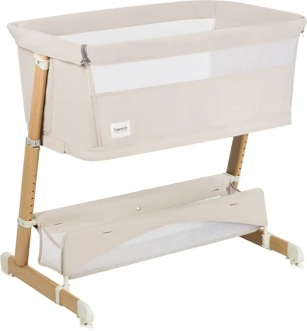 Кроватка приставная 5 в 1 Lionelo Thomi Plus Beige Sand/Бежевый - Фото 6