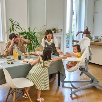 Ліжечко-люлька приставне 5 в 1 Chicco Baby Hug Pro 40 Сірий - Фото 3