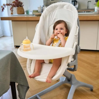 Ліжечко-люлька приставне 5 в 1 Chicco Baby Hug Pro 40 Сірий - Фото 8