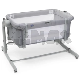 Кроватка приставная Chicco Next2Me Magic Evo Lighy Grey/Серый