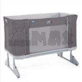 Кроватка приставная 3 в 1 Chicco Next2Me Forever 77 Серый