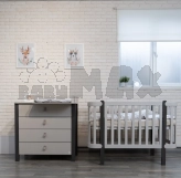 Комплект мебели Верес Монако Кроватка и Комод-90 Кашемир