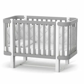 Комплект мебели Верес Монако Кроватка и Комод-90 Графит - Фото 1