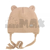 Шапочка зимняя Talvi 36-38р, флис Светло-бежевый