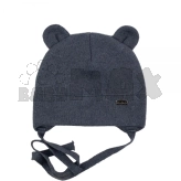 Шапочка зимняя Talvi 36-38р, флис Темно-серый