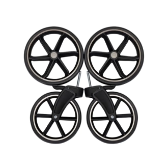 Коляска для двойни 2 в 1 Angelina Velio-Duo-Lux DVL-36 Серый - Фото 15