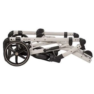 Коляска для двойни 2 в 1 Angelina Velio-Duo-Lux DVL-38 Графит - Фото 13