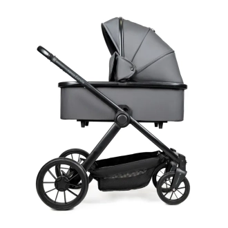 Коляска трансформер 2 в 1 Ninos Estrella Grey Black/Сірий - Фото 6