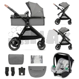 Коляска 3 в 1 Kinderkraft Esme Moonlight Grey/Серый