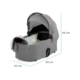Коляска 2 в 1 Kinderkraft Nea Platinum Grey/Серый - Фото 7