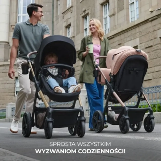 Коляска 3 в 1 Kinderkraft Moov 2 Pure Black/Чорний - Фото 16