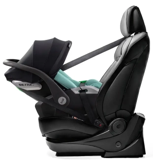 Автокресло 0–10 кг Bair Shuttle CM-03 i-Size Cool mint/Черно-мятный - Фото 4