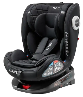 Автокресло 0–36 кг Bair i-Drive TB-01 ISOFIX Total black/Черный - Фото 9