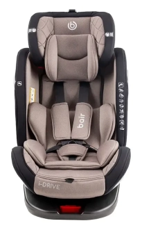 Автокрісло 0–36 кг Bair i-Drive BG-03 ISOFIX Greige/Бежевий - Фото 2