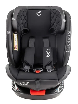 Автокресло 0–36 кг Bair Unit TB-01 ISOFIX Total black/Черный - Фото 8