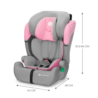 Автокресло 9–36 кг Kinderkraft Comfort Up i-Size Pink/Розовый - Фото 3